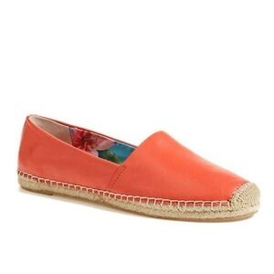 Sam Edelman size 10 Coral Espadrille Slip-On Flats